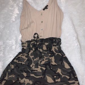 Camo Romper